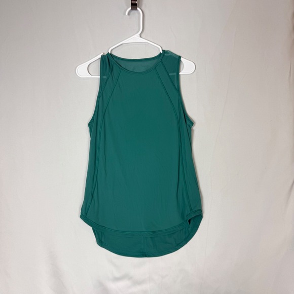 lululemon athletica Tops - Lululemon Women's Sleeveless Athletic Tank Top Teal Size 6 Lightweight‎
